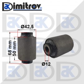 Тампон Ø 12 х Ø 42,5 х 68/50 mm